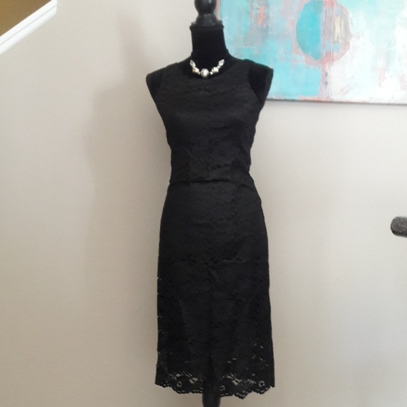 Lundstom Collection/Black/ Sleeveless/ Lace Dress - Picture 6 of 8